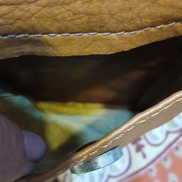 Vera pelle small crossbody. Item #1944 - Picture 7 of 8